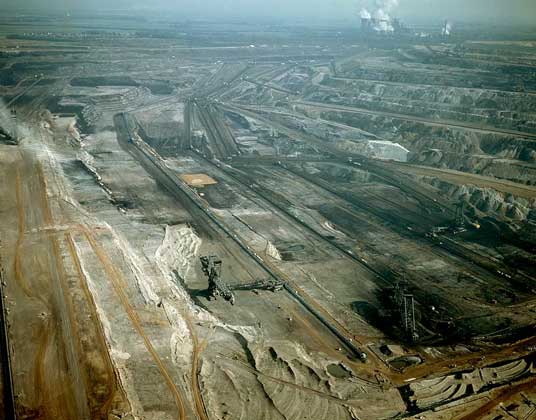 Добыча угля в Вестфалии